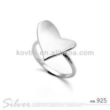 Cheap heart shape 925 sterling silver rings